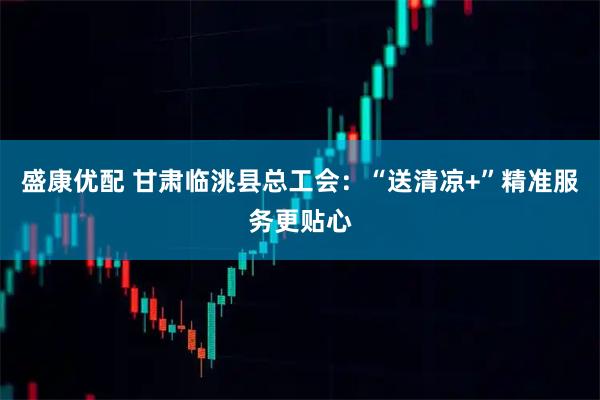 盛康优配 甘肃临洮县总工会：“送清凉+”精准服务更贴心